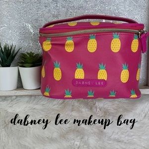 Dabney Lee Pink Pineapple Makeup Bag GUC